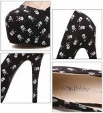 Peep Toe Caverinhas Importado Diretamente Da Europa