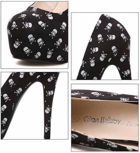 Peep Toe Caverinhas Importado Diretamente Da Europa