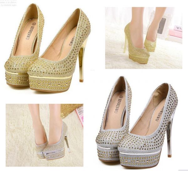 Peep Toe Shine Importada
