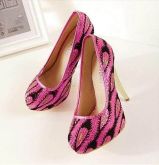 Sapato Peep Toe Glitters Importado Diretamente Da Europa